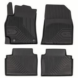 Tappetini compatibili con Kia K4 dal 2024 in poi, su misura in Gomma TPE